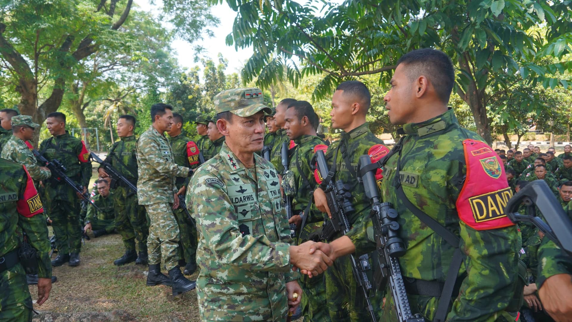 Pangdam II/Sriwijaya Tanamkan Semangat “Si Vis Pacem, Para Bellum” di Yonif 147/KGJ